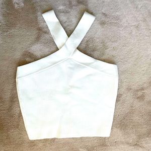 Bloomingdales White Top (NWOT)